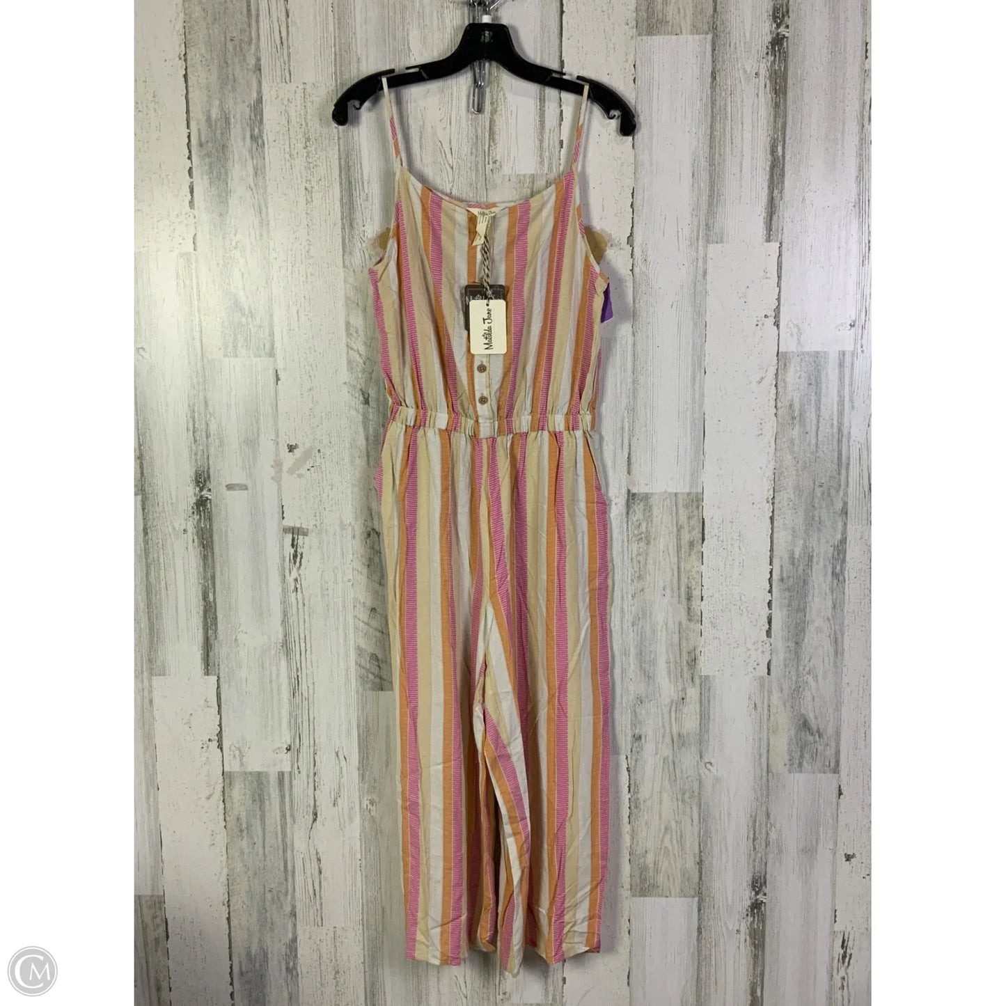 Jumpsuit By Matilda Jane In Orange & Pink, Size: Xs