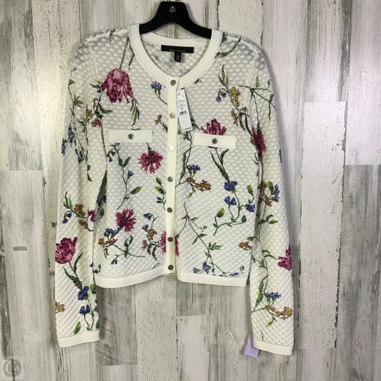 Cardigan By White House Black Market In White, Size: L