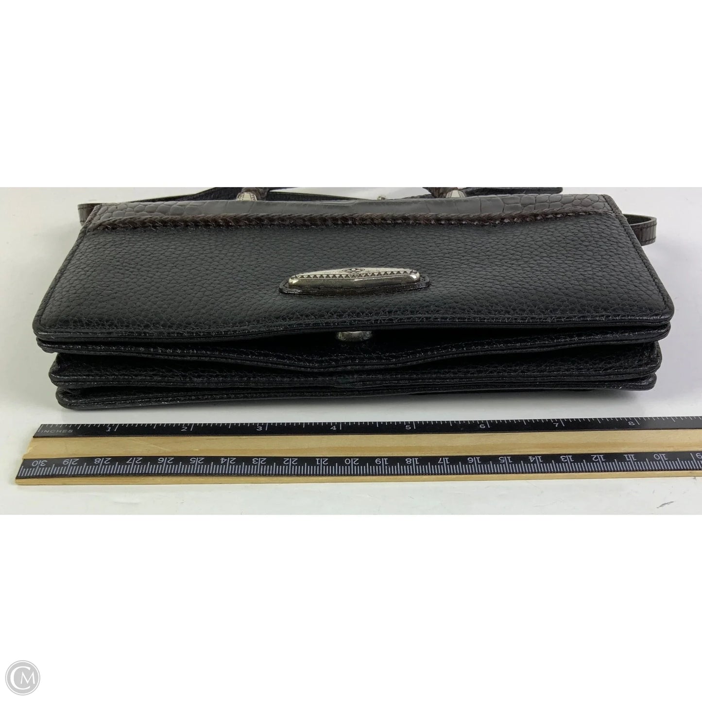 Crossbody Leather By Brighton, Size: Small