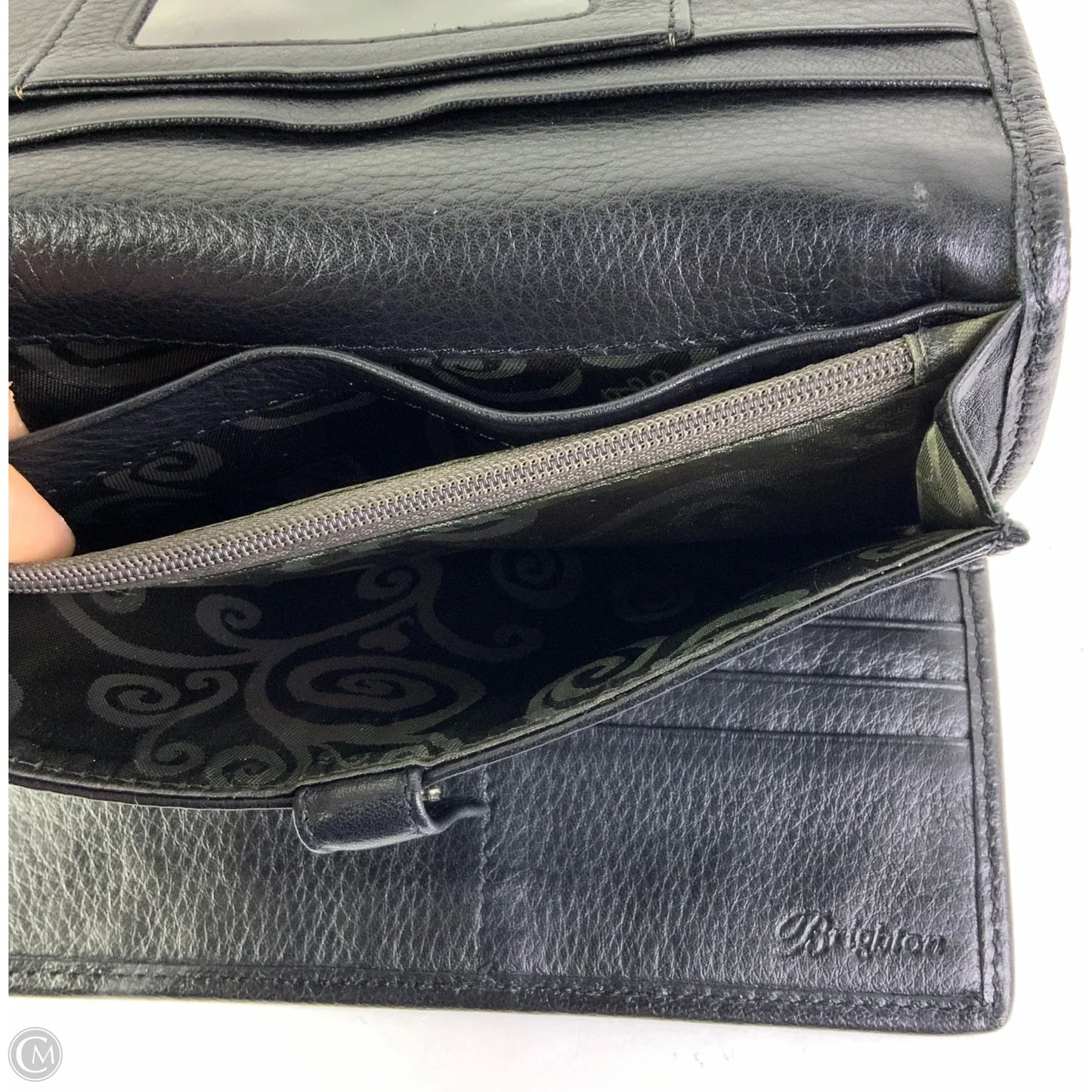 Wallet Leather By Brighton, Size: Medium