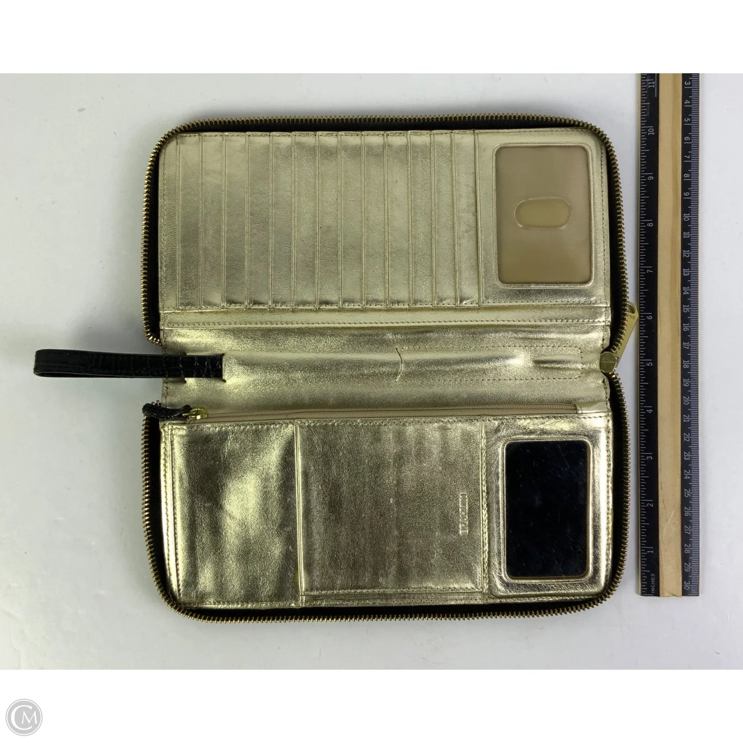 Clutch Designer By Brahmin, Size: Large