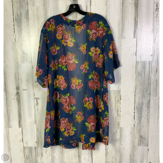Kimono By Matilda Jane In Blue & Red, Size: S