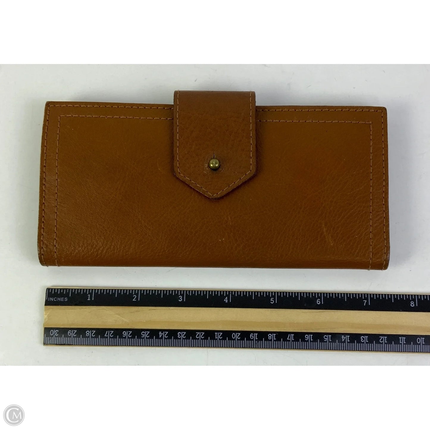 Wallet Leather By Madewell, Size: Medium