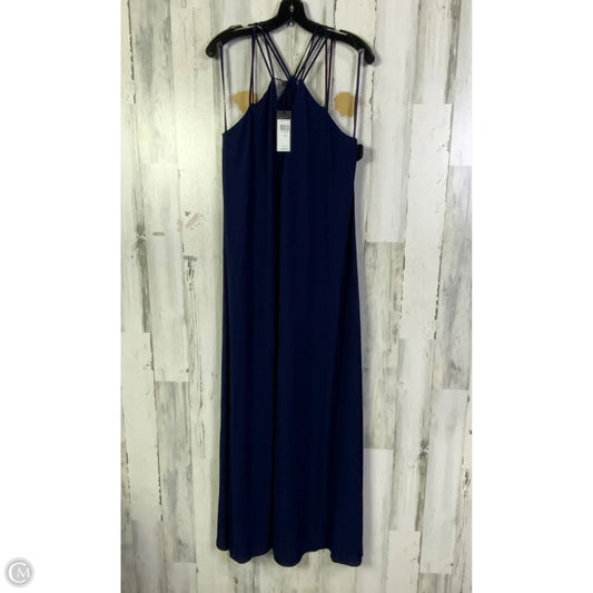 Dress Casual Maxi By Bcbgmaxazria In Navy, Size: Xxs