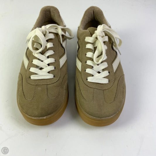 Shoes Sneakers By Madden Girl In Tan, Size: 8