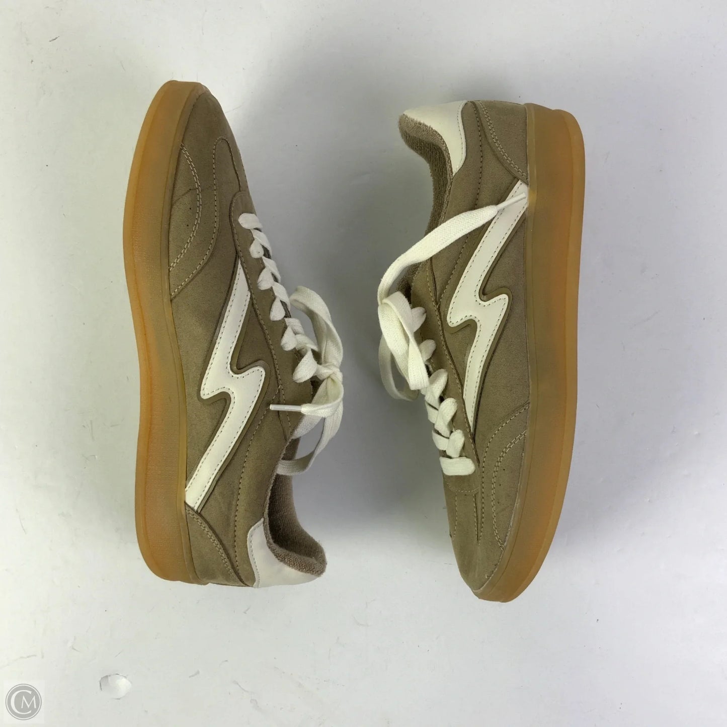 Shoes Sneakers By Madden Girl In Tan, Size: 8