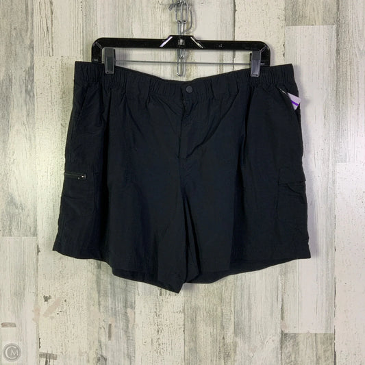 Athletic Shorts By Columbia In Black, Size: Xl