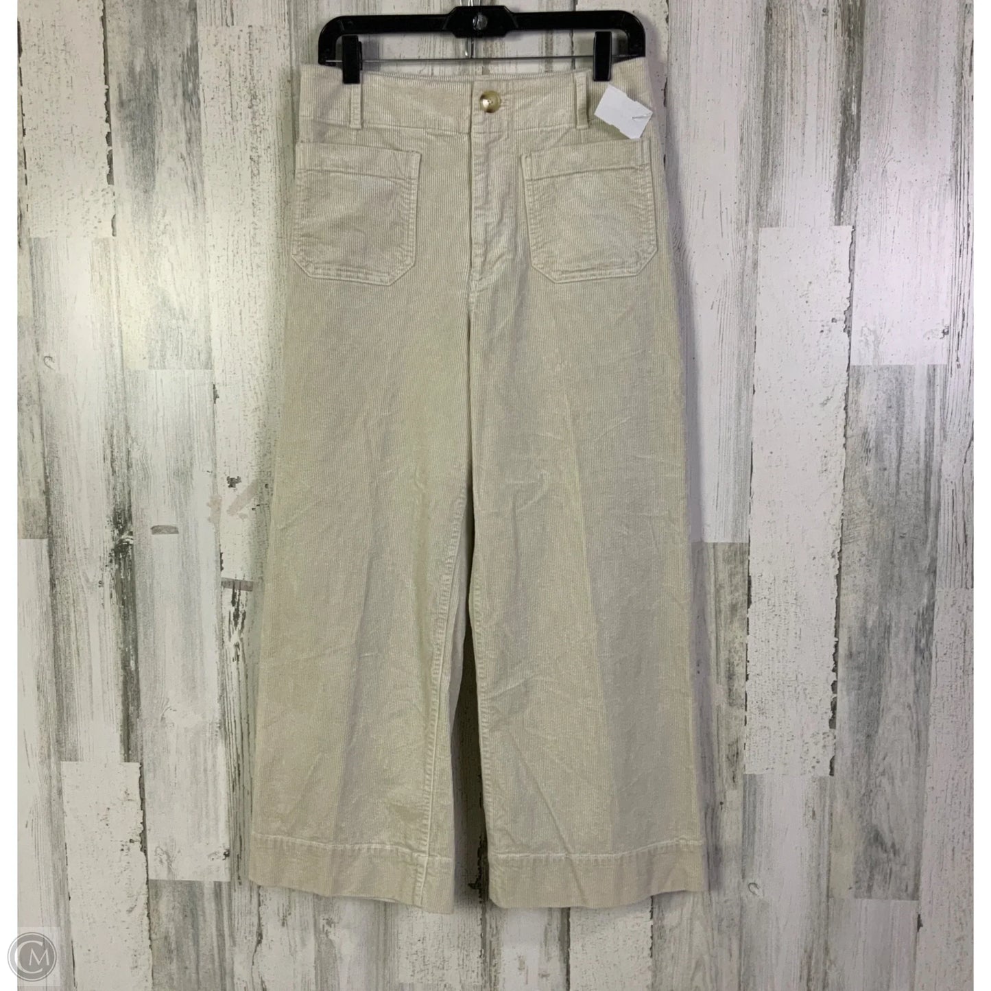 Pants Corduroy By Maeve In Cream, Size: 6