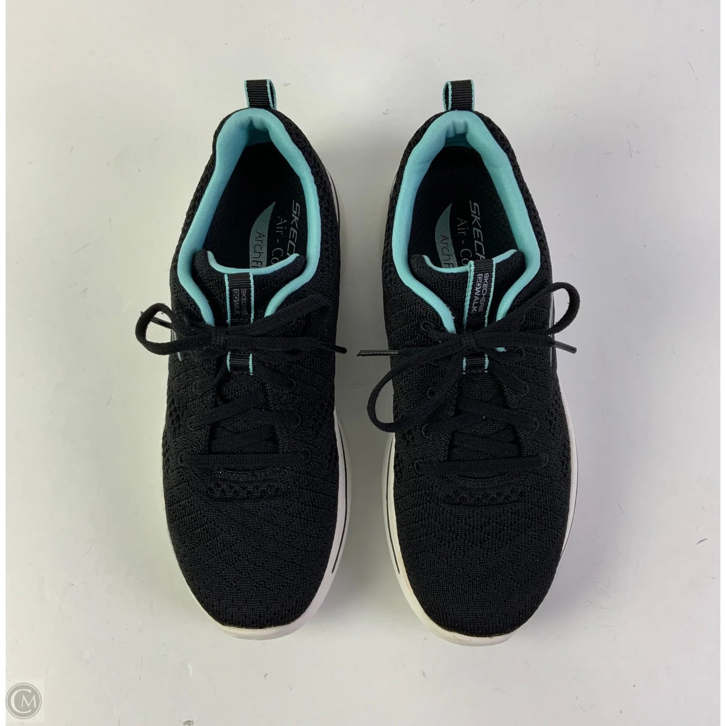Shoes Athletic By Skechers In Black, Size: 8