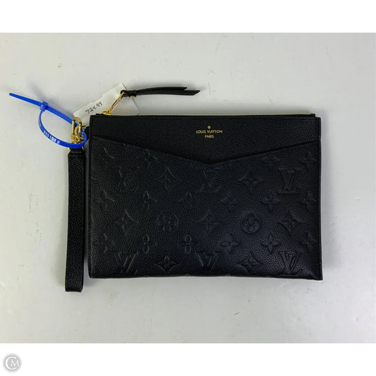 Clutch Luxury Designer By Louis Vuitton, Size: Medium