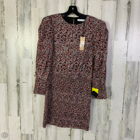 Dress Designer By Rebecca Minkoff In Black & Red, Size: L