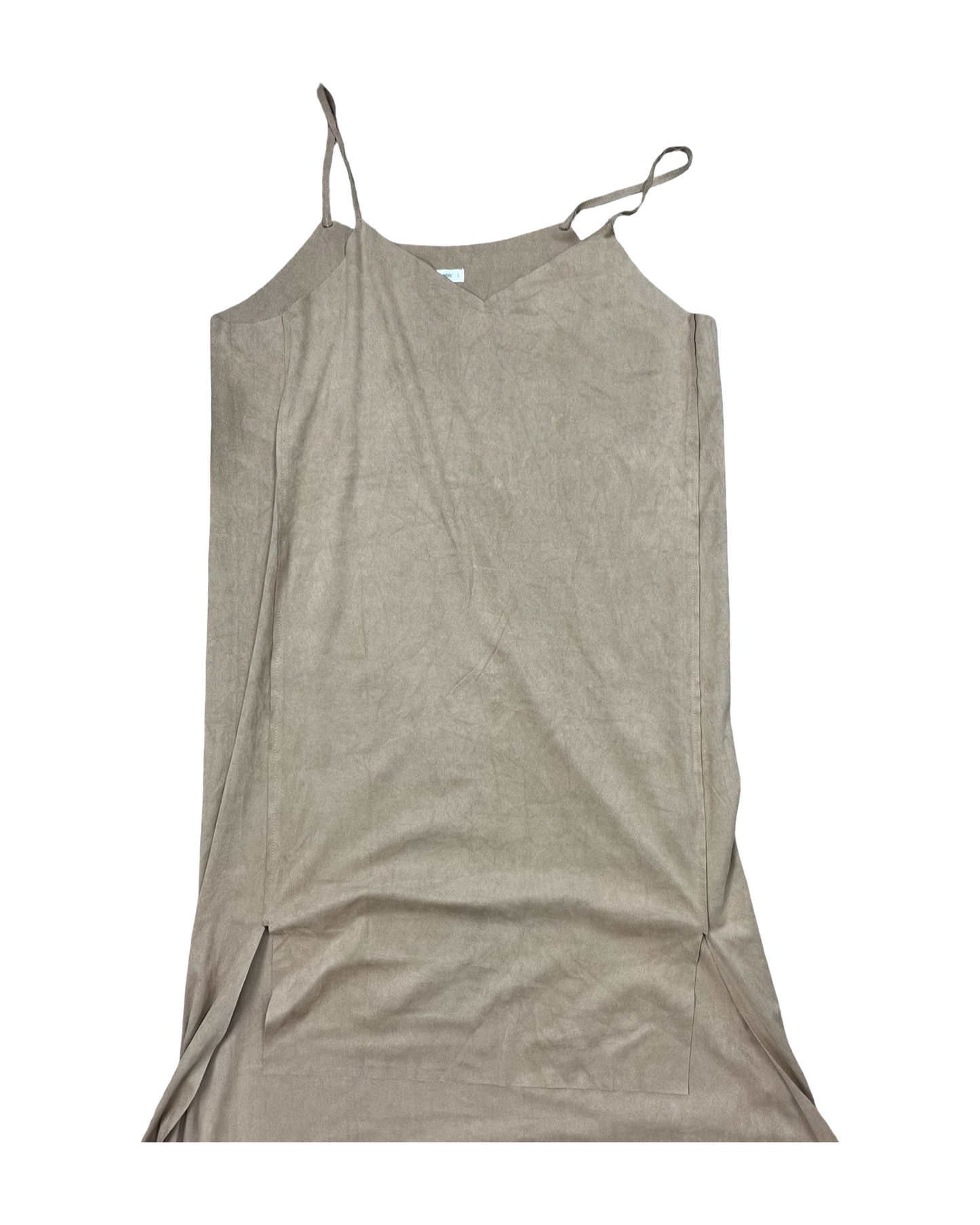 Dress Casual Maxi By Andthewhy In Brown, Size:L