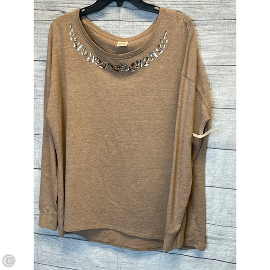 Sweater By Faded Glory In Pink, Size: L