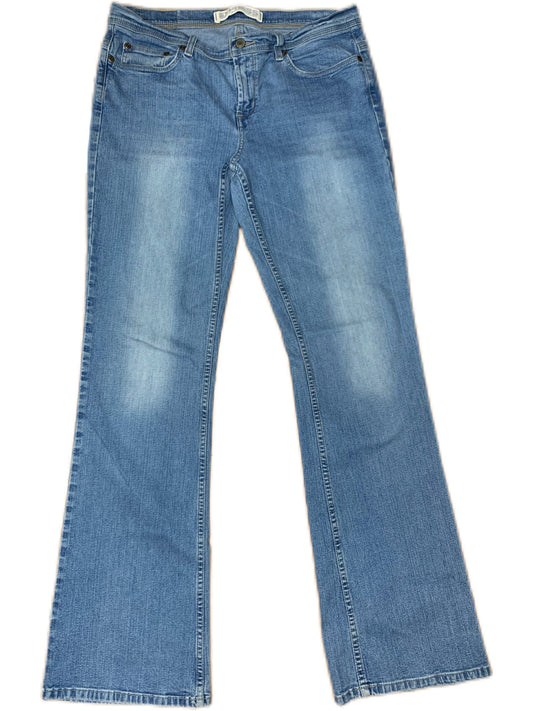 Jeans Flared By Express In Denim, Size: L