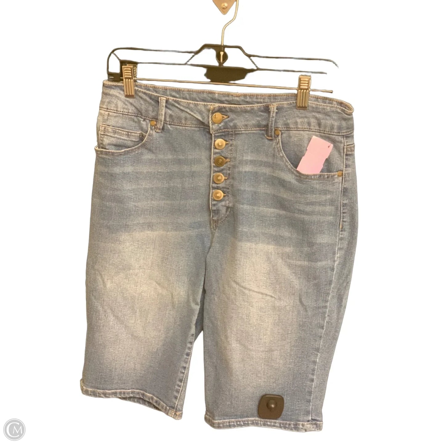 Shorts By D Jeans In Blue Denim, Size: 8