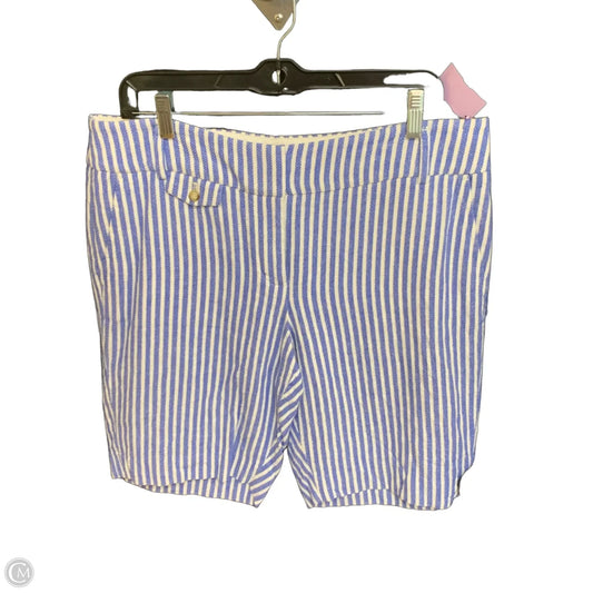 Shorts By Loft In Striped Pattern, Size: 10