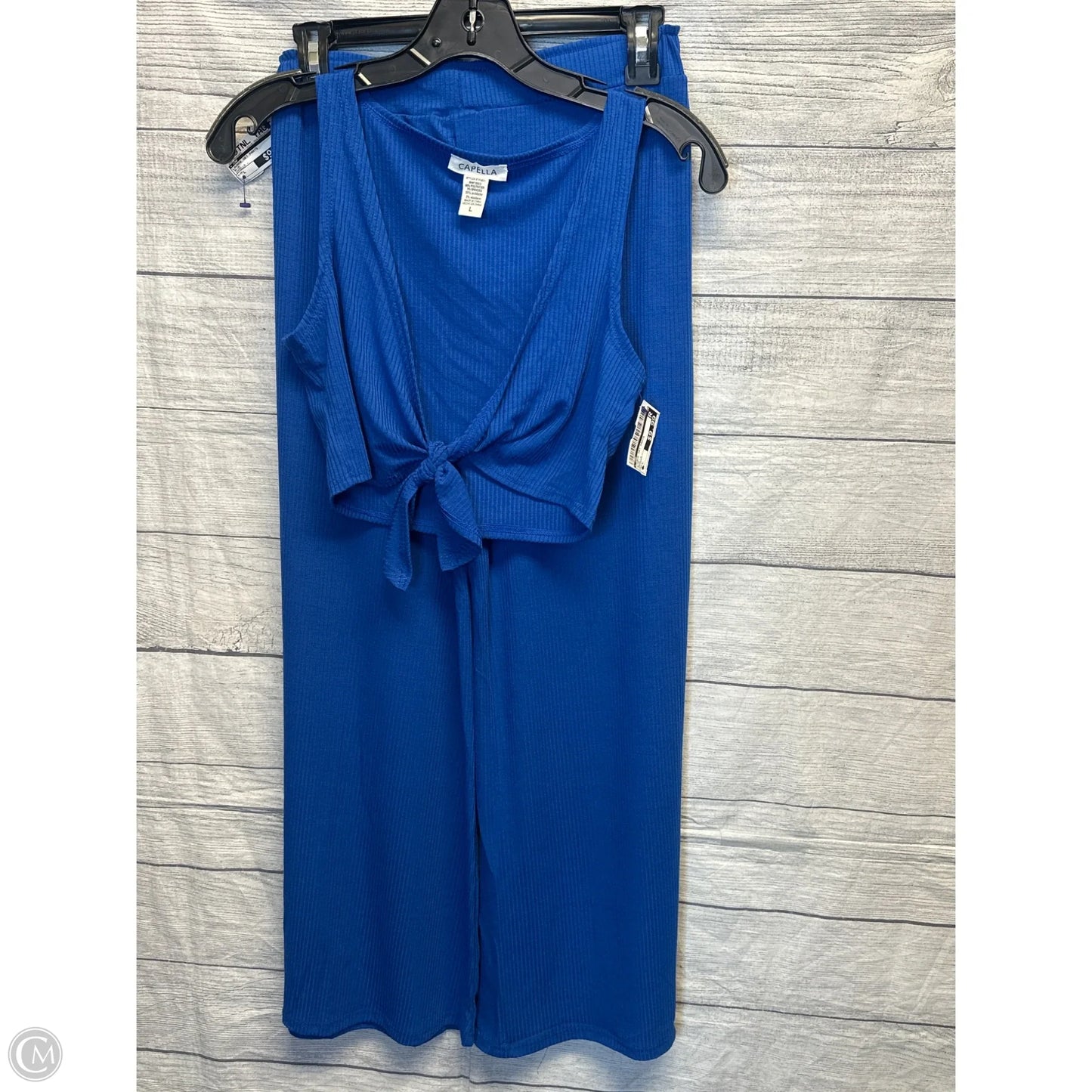 Lounge Set Pants By Cmf In Blue, Size: L