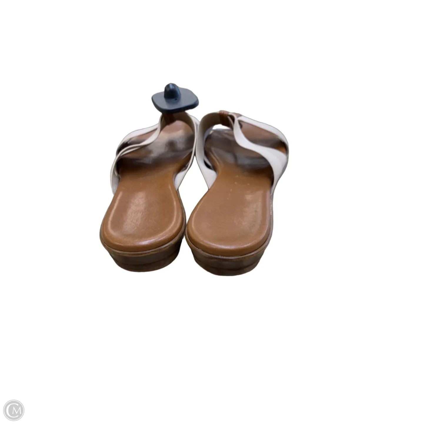 Sandals Flats By Cmf In Cream, Size: 8