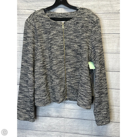Jacket Other By Liz Claiborne In Black & White, Size: 18