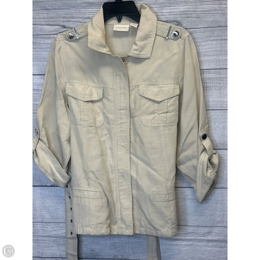Jacket Other By Chicos In Cream, Size: 1x