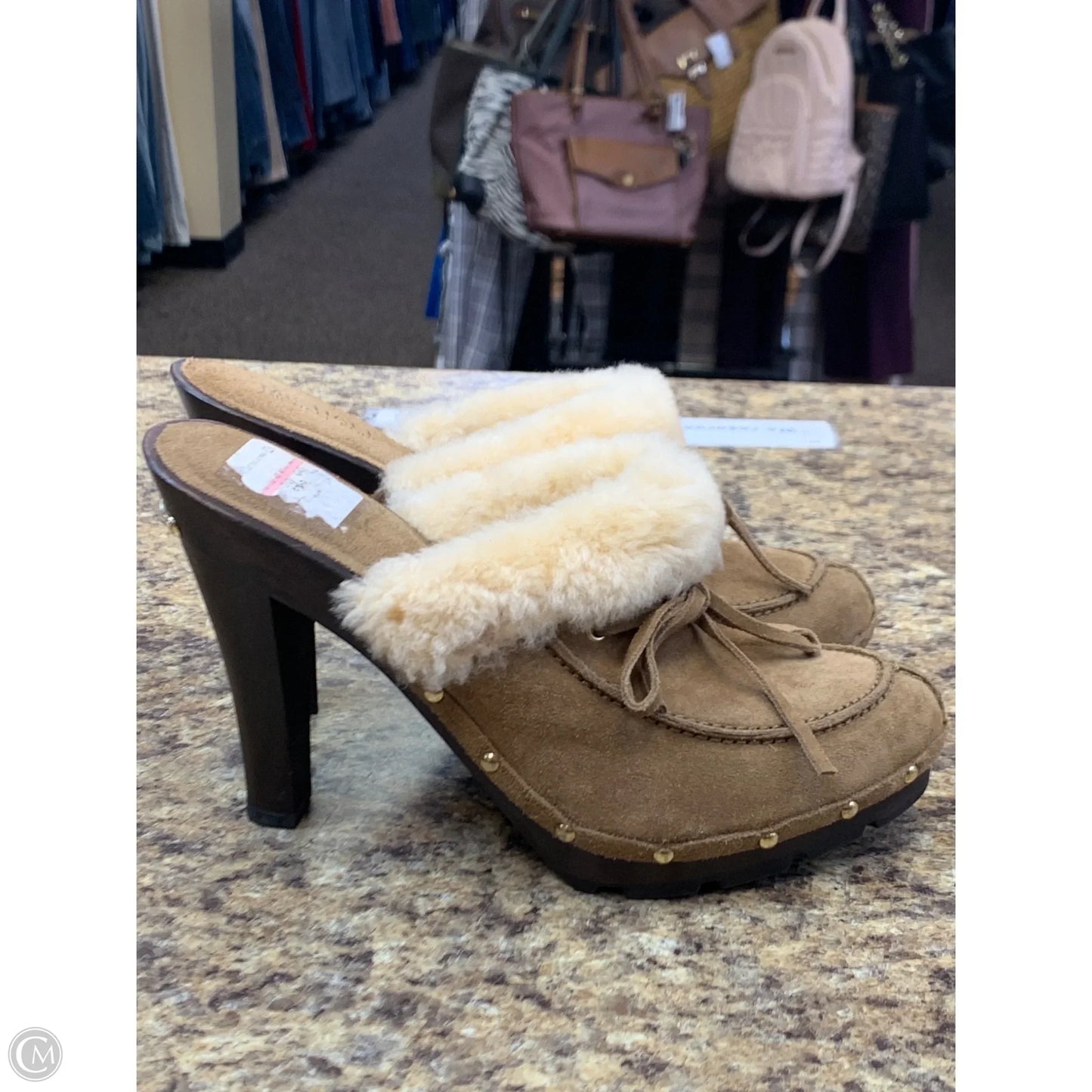 Shoes Heels Stiletto By Michael By Michael Kors In Tan, Size: 8.5