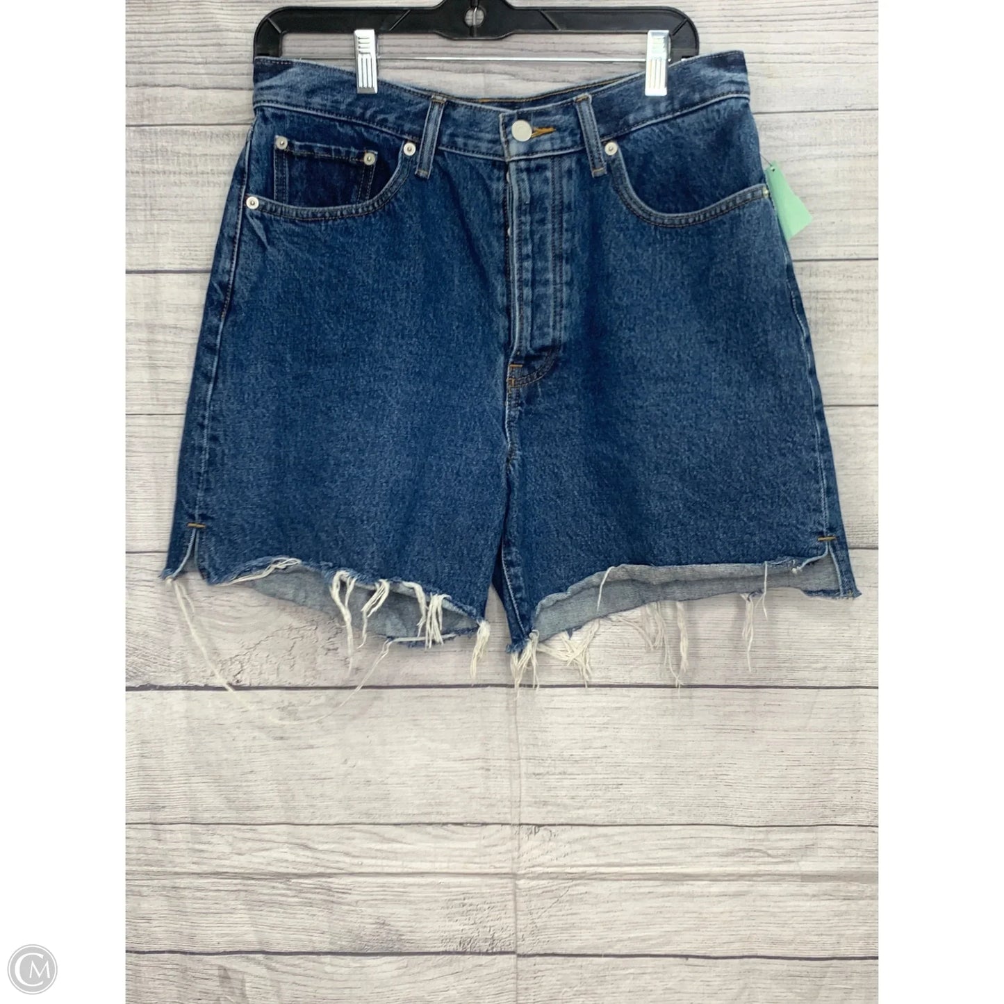 Shorts By Lucky Brand In Blue Denim, Size: 12
