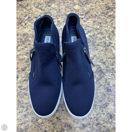 Shoes Sneakers By Steve Madden In Navy, Size: 8.5
