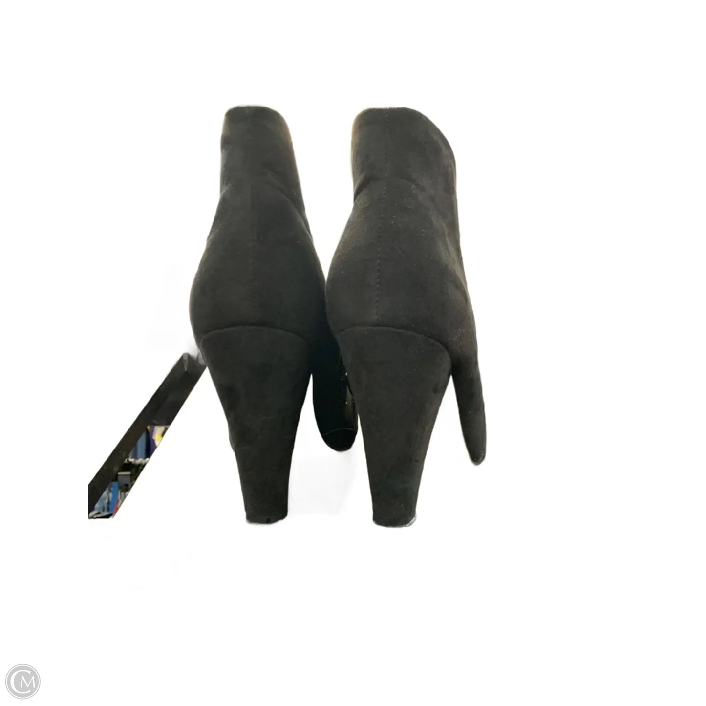 Boots Ankle Heels By Shoedazzle In Black, Size: 9