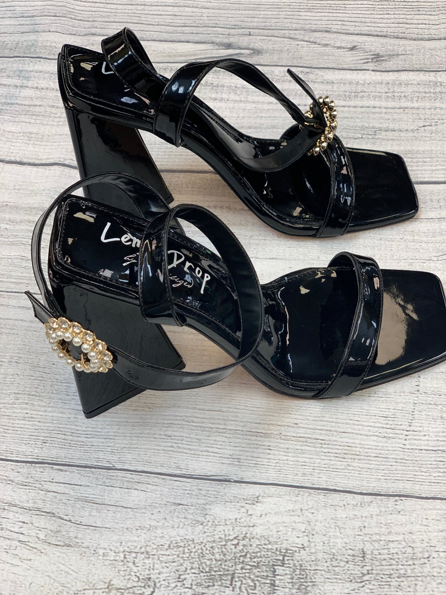 Black Shoes Heels Stiletto Clothes Mentor, Size 8.5