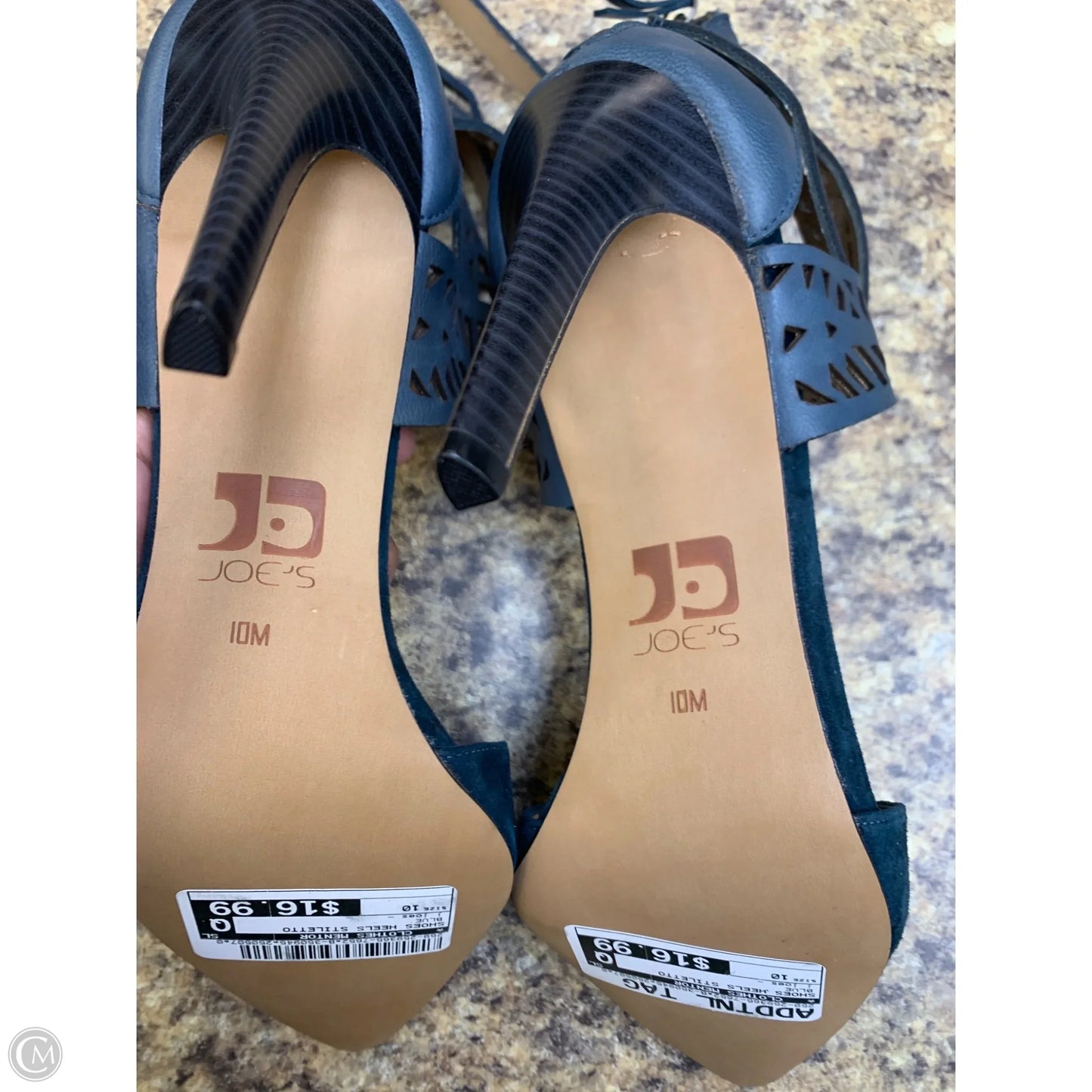 Shoes Heels Stiletto By Clothes Mentor In Blue, Size: 10