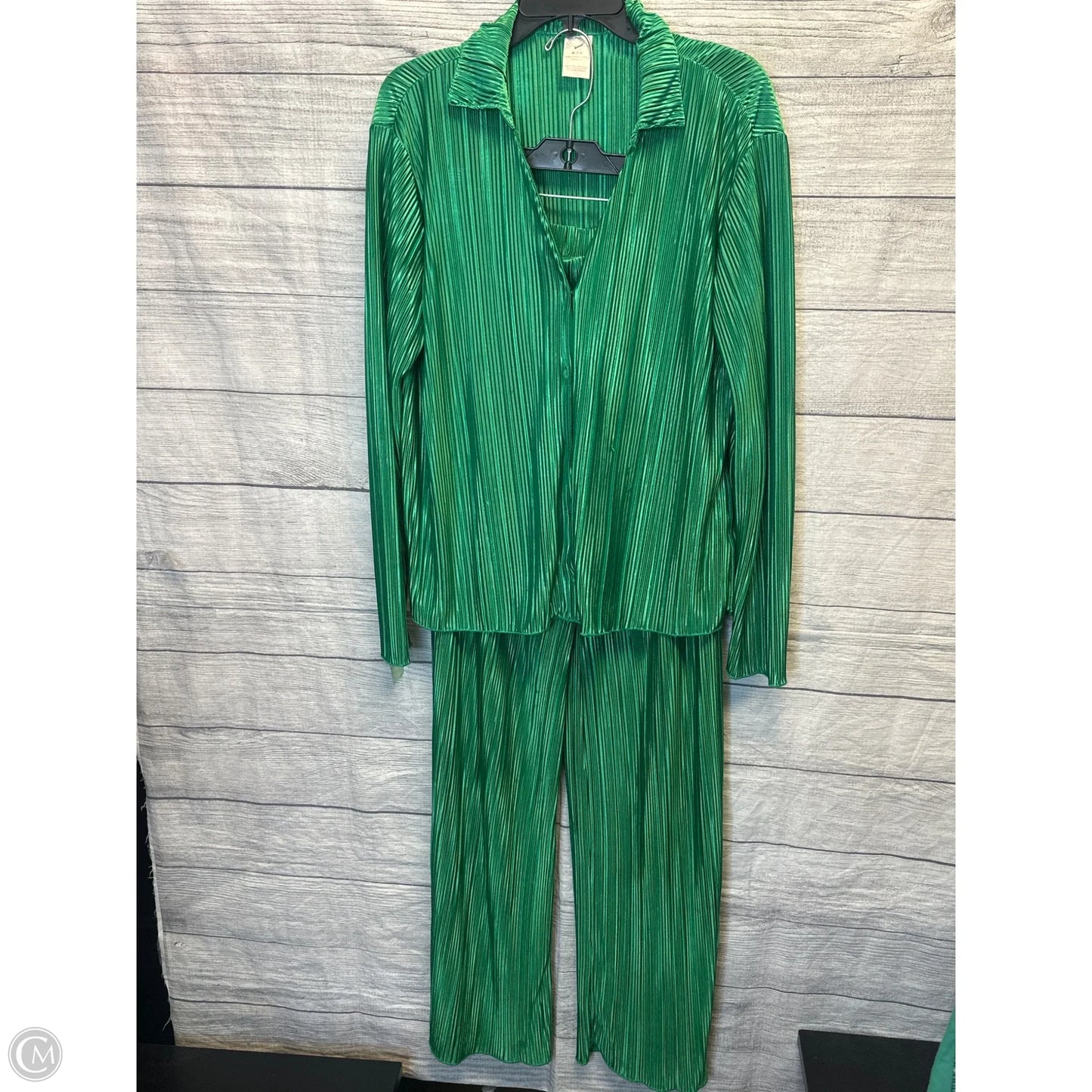 Pants Set 2pc By No Boundaries In Green, Size: M