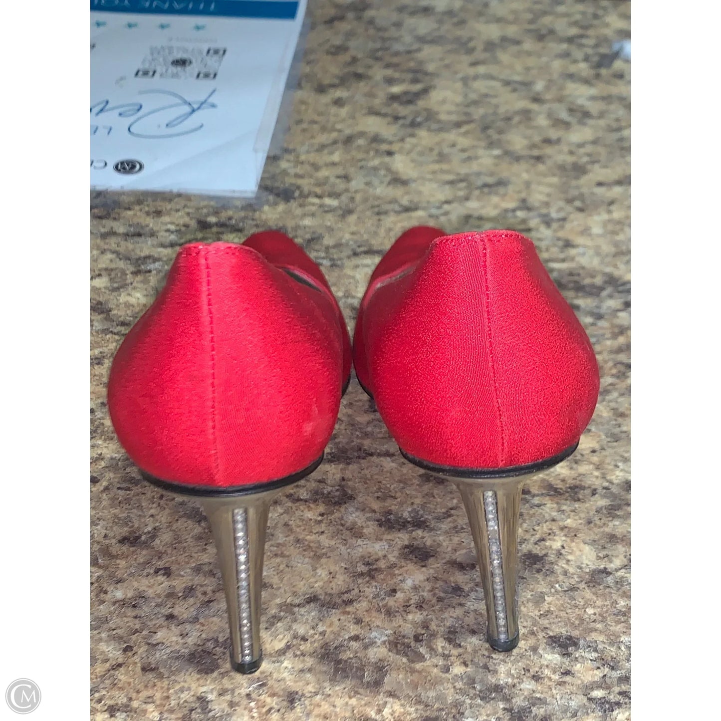 Shoes Designer By Stuart Weitzman In Red, Size: 7.5