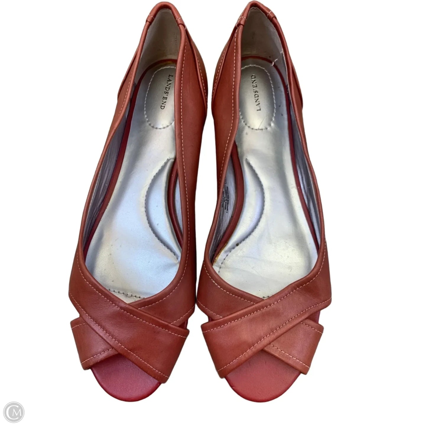 Shoes Flats By Lands End In Red, Size: 9.5