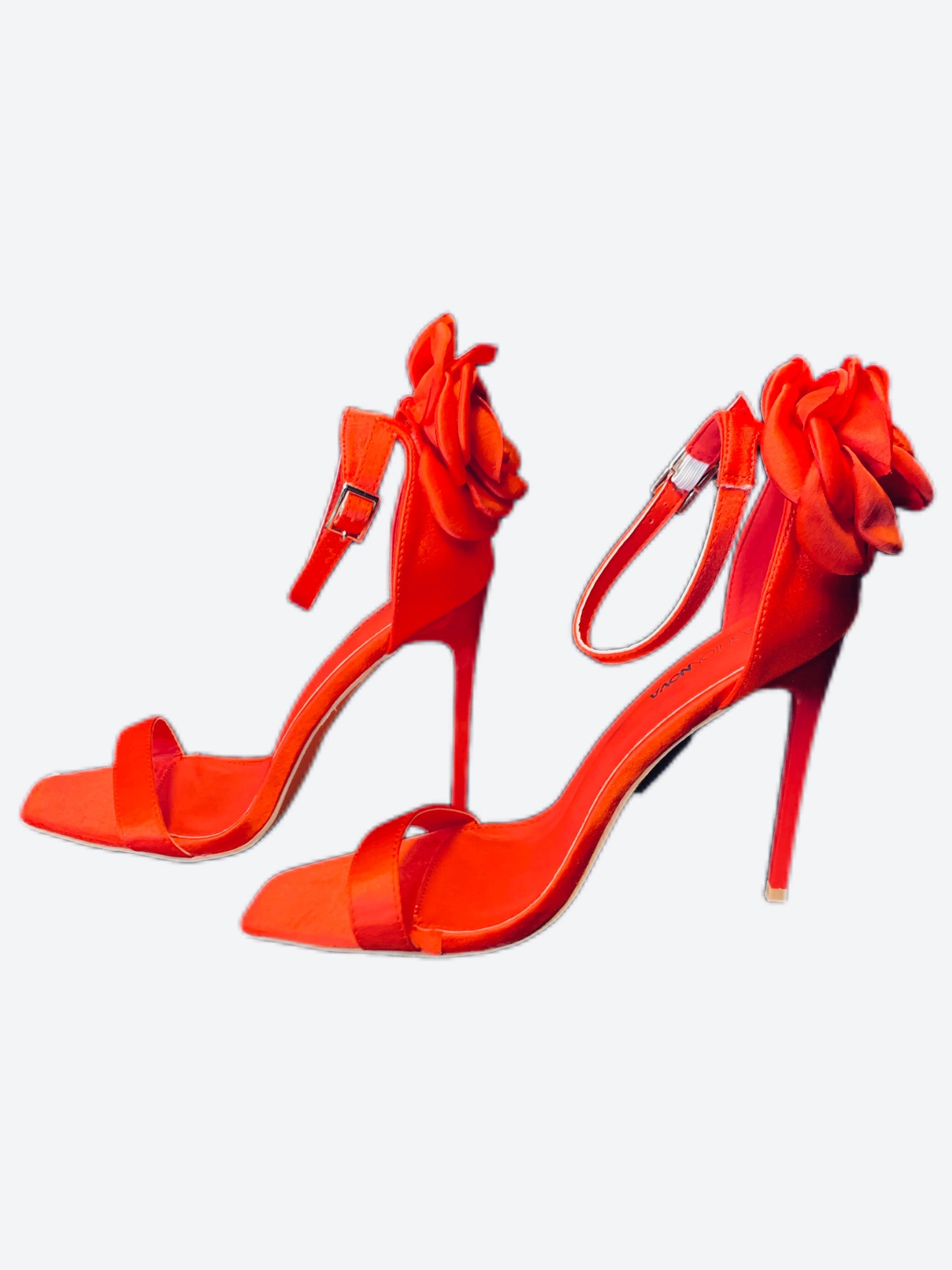 Shoes Heels Stiletto By Fashion Nova In Red, Size: 7