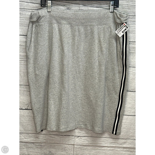 Athletic Skirt By Lauren By Ralph Lauren In Grey, Size: Xl