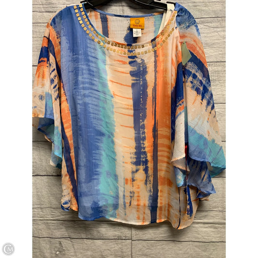 Top Sleeveless By Ruby Rd In Tie Dye Print, Size: S