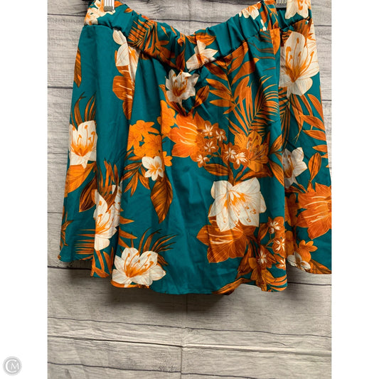 Shorts By Shein In Green, Size: 2x