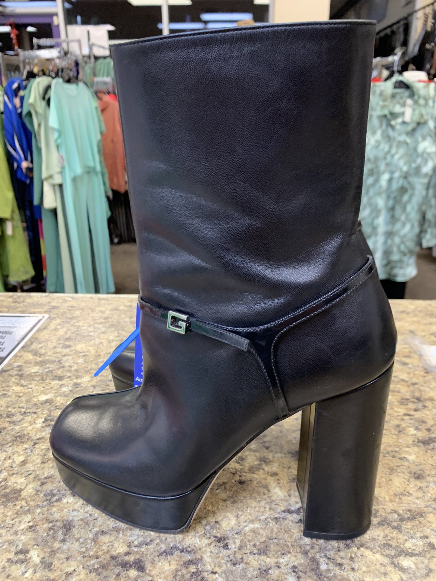 Boots Luxury Designer By Gucci  Size: 8