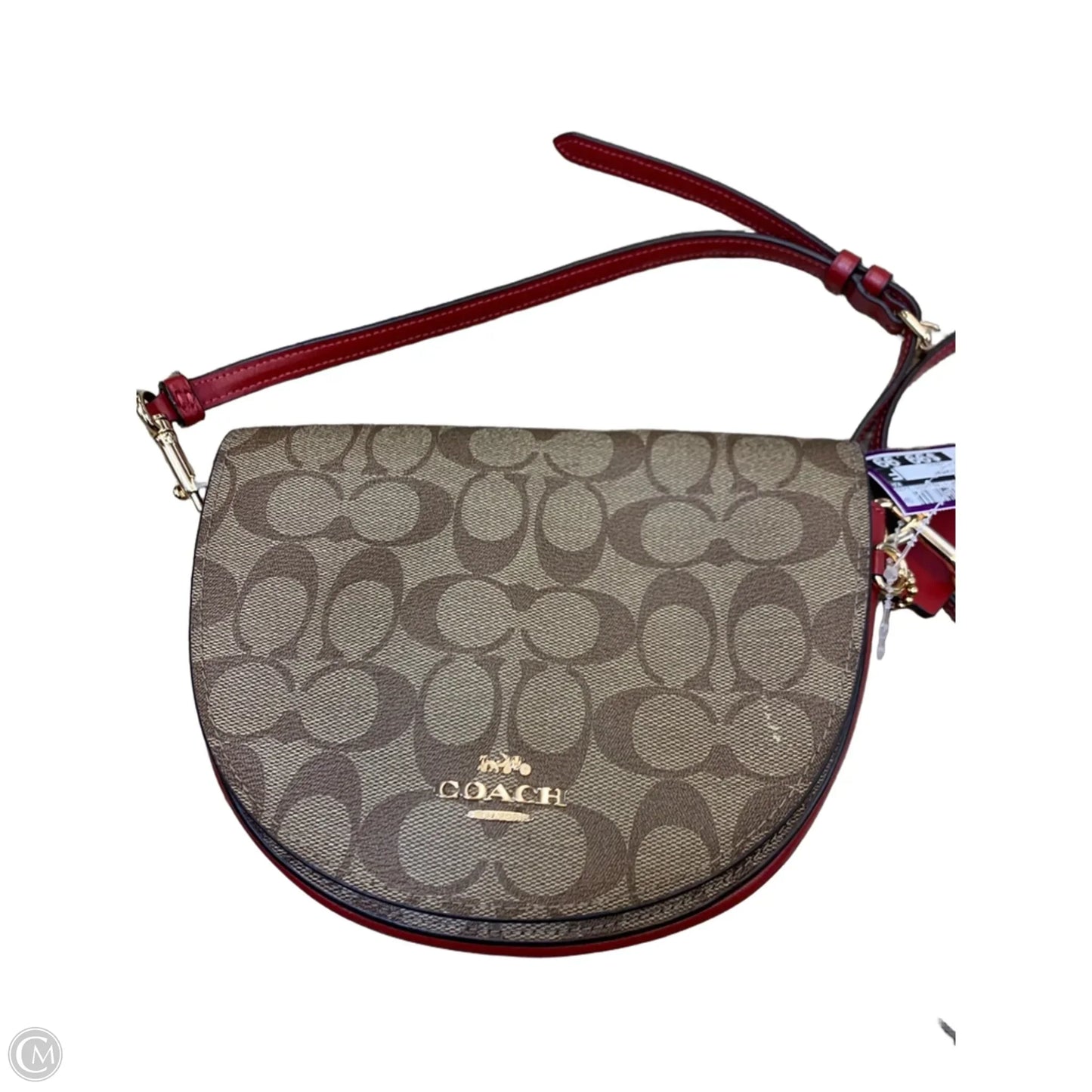 Crossbody Designer By Coach, Size: Small