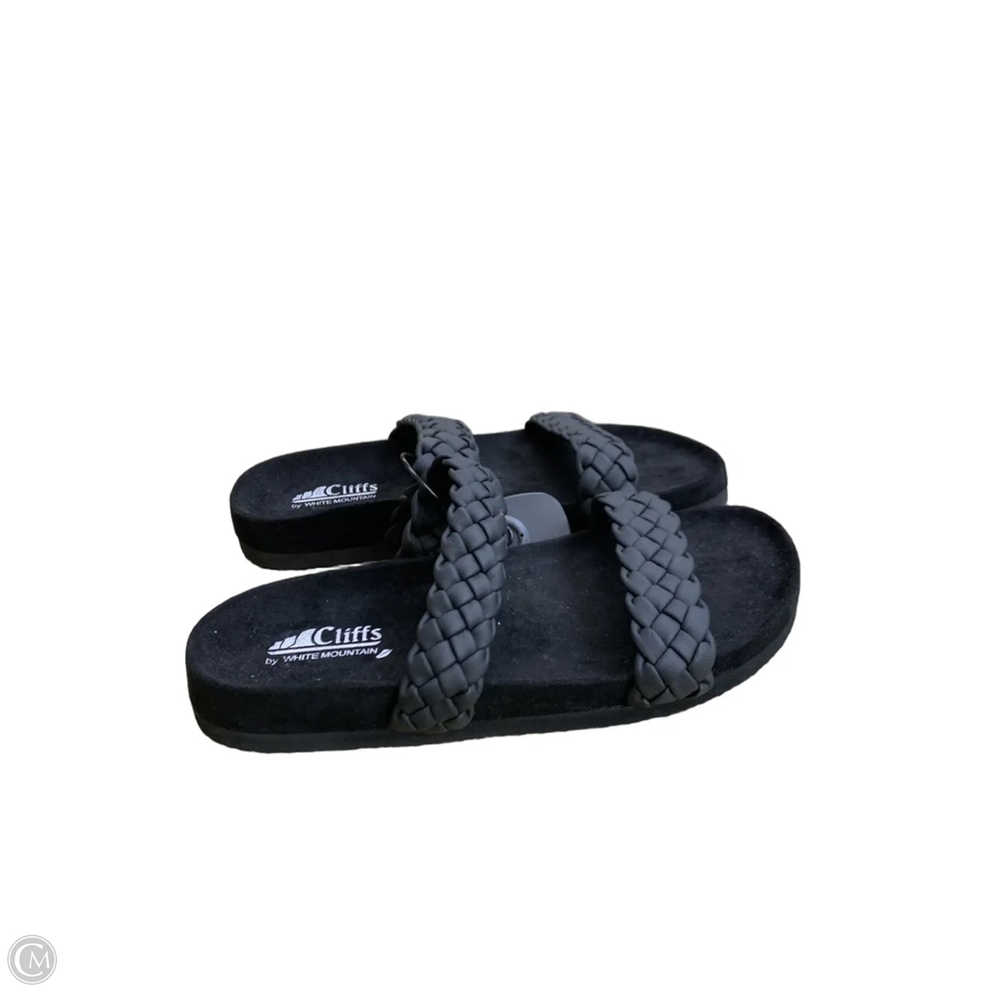 Sandals Flats By Cliffs By White Mountain In Black, Size: 8