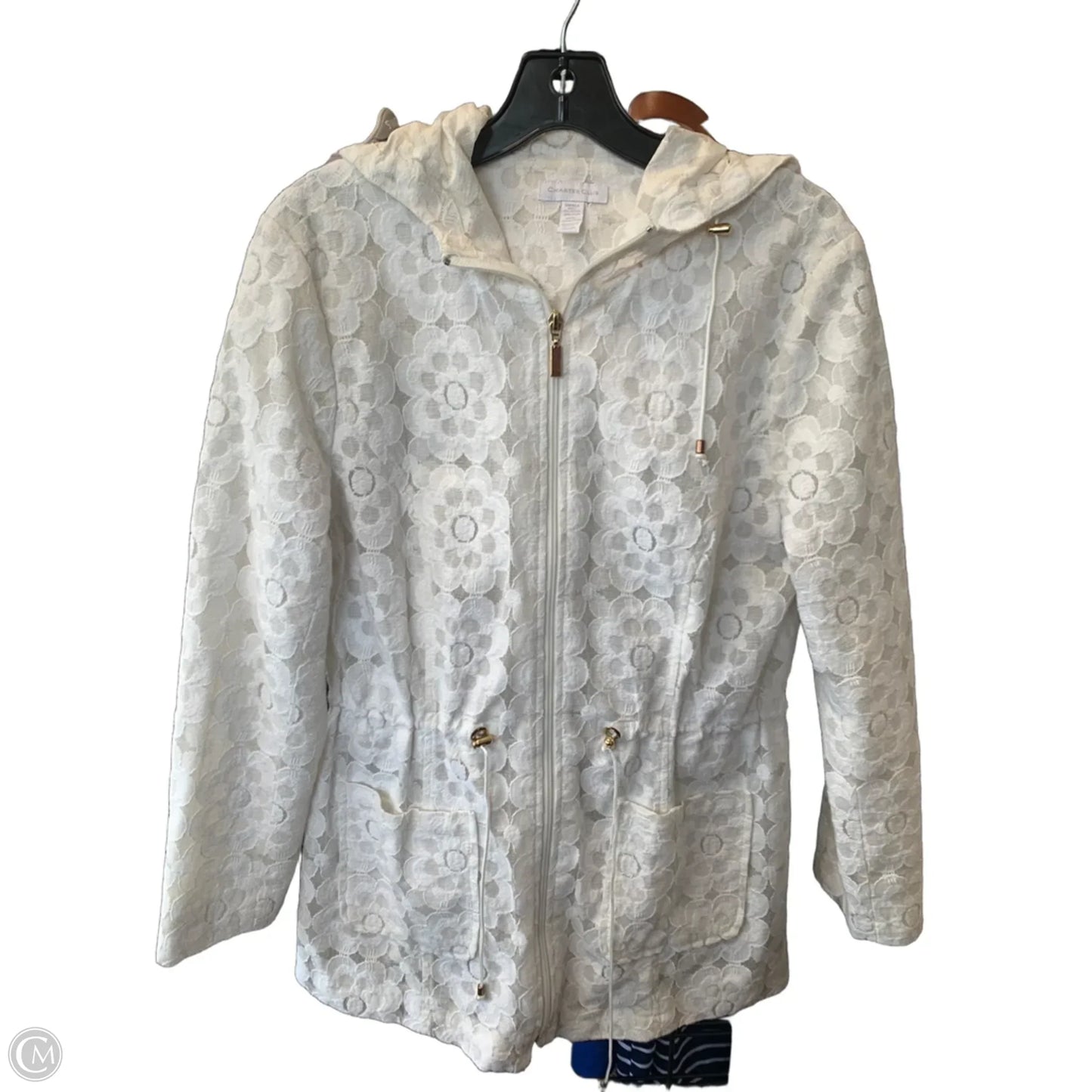 Jacket Other By Charter Club In White, Size: S