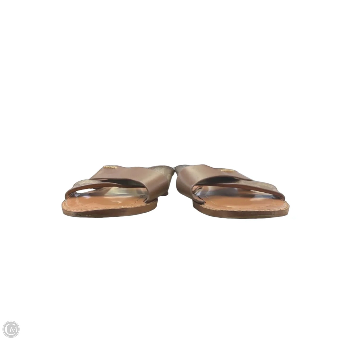 Sandals Designer By Coach In Brown, Size: 9.5