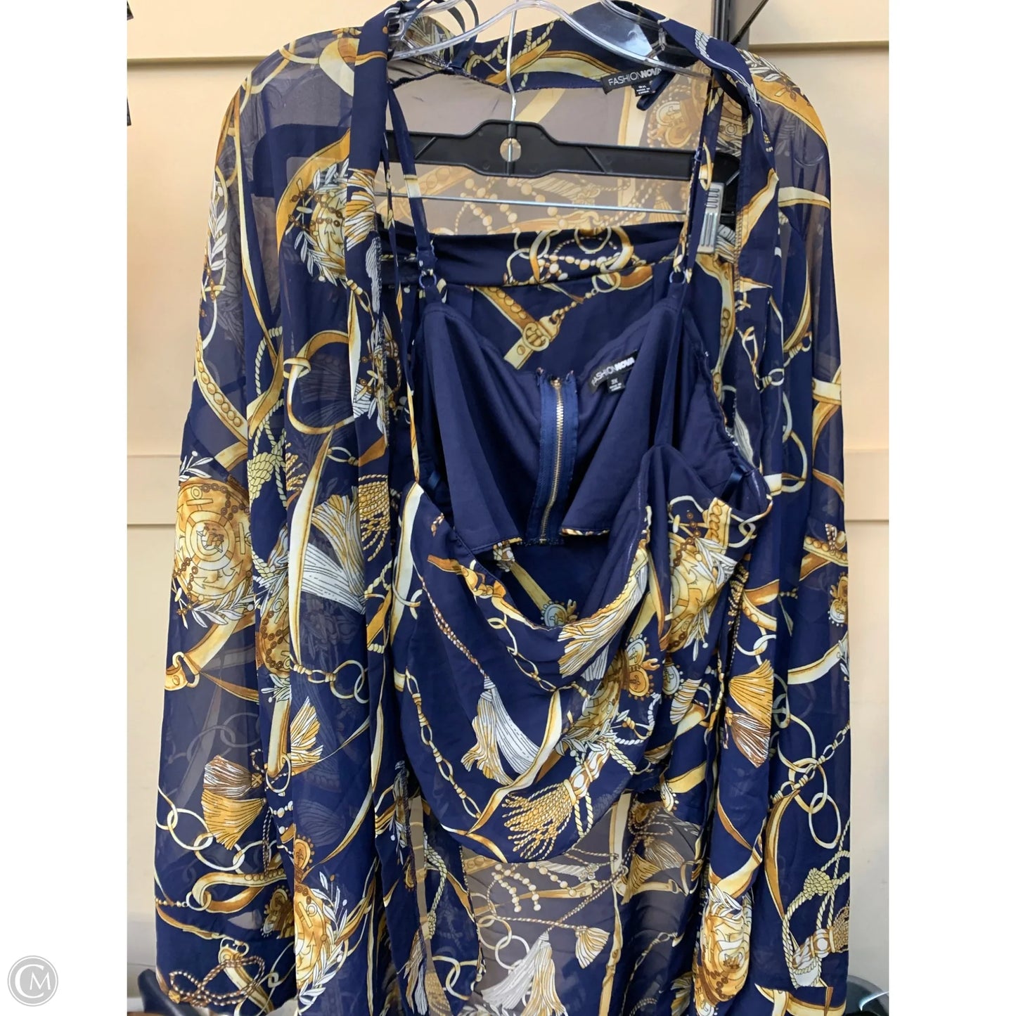 Shorts Set By Fashion Nova In Blue, Size: 3x