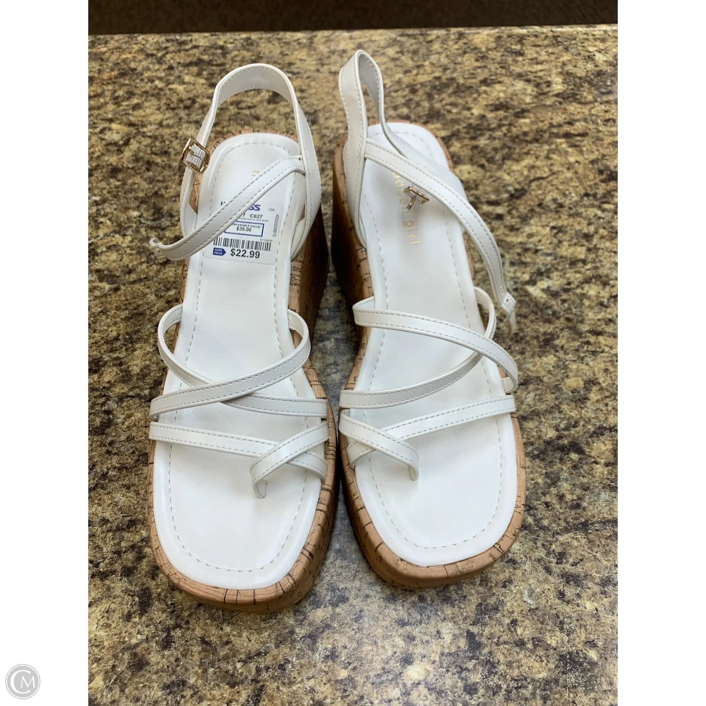 Shoes Heels Platform By Madden Girl In White, Size: 9.5