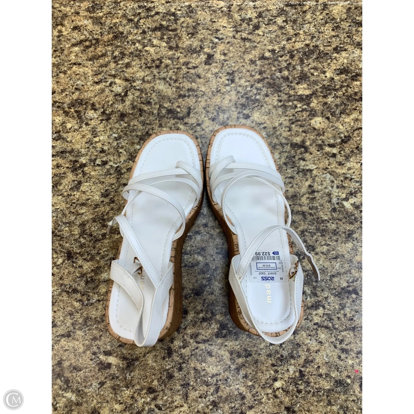 Shoes Heels Platform By Madden Girl In White, Size: 9.5