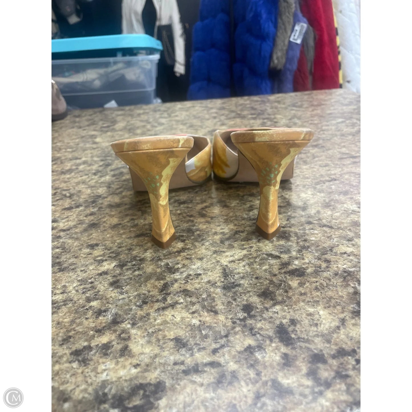 Shoes Heels Kitten By Karen Scott In Pink, Size: 8.5