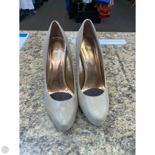 Shoes Heels Stiletto By Bcbgeneration In Beige, Size: 7.5