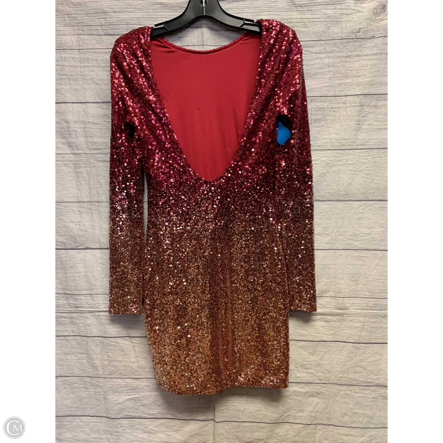 Dress Party Short By Fashion Nova In Red, Size: S