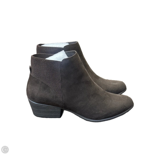 Boots Ankle Flats By Union Bay In Brown, Size: 11