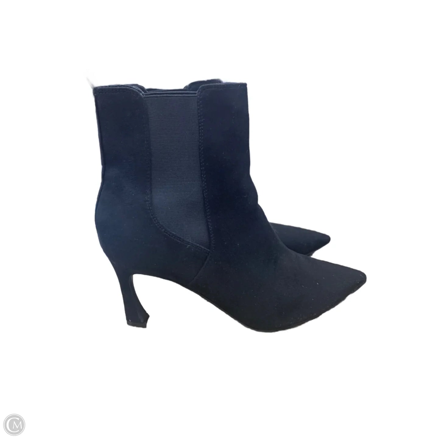 Boots Ankle Heels By Unisa In Black, Size: 11